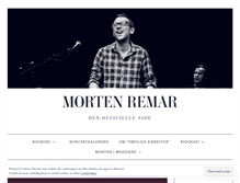 Tablet Screenshot of mortenremarmusic.wordpress.com
