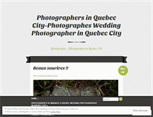 Tablet Screenshot of memoiresphoto.wordpress.com