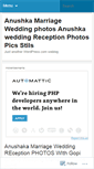 Mobile Screenshot of anushkamarriageweddingphotos.wordpress.com