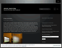 Tablet Screenshot of ninjabrian.wordpress.com