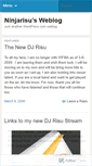 Mobile Screenshot of ninjarisu.wordpress.com
