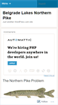 Mobile Screenshot of belgradelakesnorthernpike.wordpress.com