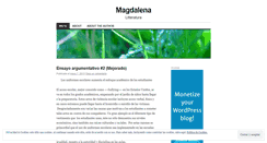 Desktop Screenshot of magdalena2.wordpress.com