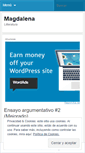 Mobile Screenshot of magdalena2.wordpress.com