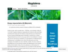 Tablet Screenshot of magdalena2.wordpress.com