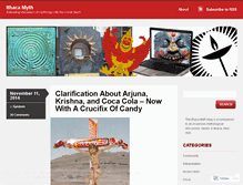 Tablet Screenshot of ithacamyth.wordpress.com