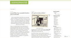 Desktop Screenshot of corralmatematico.wordpress.com