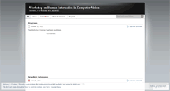 Desktop Screenshot of hicv2011.wordpress.com