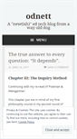 Mobile Screenshot of odnett.wordpress.com