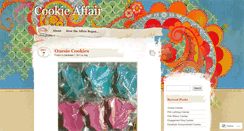 Desktop Screenshot of cookieaffairs.wordpress.com