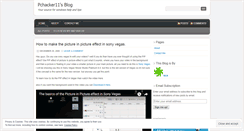 Desktop Screenshot of pchacker11.wordpress.com