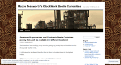 Desktop Screenshot of maizieteasworth.wordpress.com