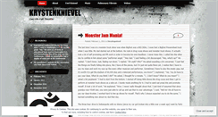 Desktop Screenshot of krystenknievel.wordpress.com