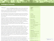 Tablet Screenshot of nottingtonu.wordpress.com