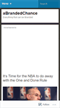Mobile Screenshot of abrandedchance.wordpress.com