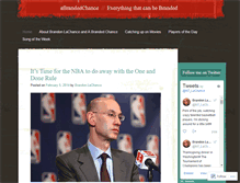Tablet Screenshot of abrandedchance.wordpress.com