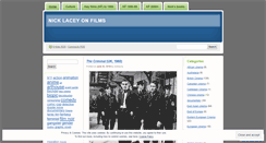 Desktop Screenshot of laceysfilms.wordpress.com