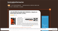 Desktop Screenshot of kontradesinformacion.wordpress.com
