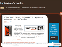 Tablet Screenshot of kontradesinformacion.wordpress.com