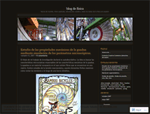 Tablet Screenshot of blogdefisica.wordpress.com