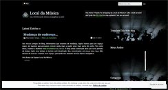 Desktop Screenshot of localdamusica.wordpress.com