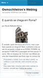 Mobile Screenshot of osmochileiros.wordpress.com