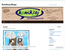 Tablet Screenshot of komiksoj.wordpress.com