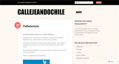 Desktop Screenshot of callejeandochile.wordpress.com