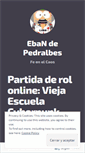 Mobile Screenshot of eban666.wordpress.com