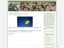 Tablet Screenshot of diariodenoiva.wordpress.com