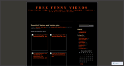 Desktop Screenshot of 4freefunnyvideos.wordpress.com