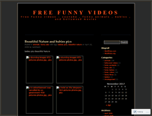 Tablet Screenshot of 4freefunnyvideos.wordpress.com