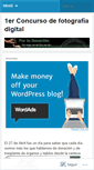 Mobile Screenshot of concursodefotografia.wordpress.com