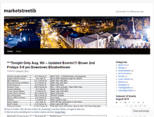 Tablet Screenshot of marketstreetib.wordpress.com