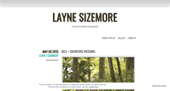 Desktop Screenshot of laynesizemore.wordpress.com