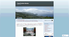 Desktop Screenshot of casasruralesdeasturias.wordpress.com