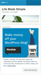 Mobile Screenshot of livesimplechicago.wordpress.com
