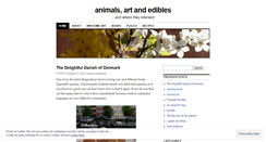 Desktop Screenshot of dogsandliterature.wordpress.com