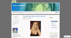 Desktop Screenshot of davesdominion.wordpress.com