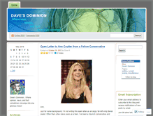 Tablet Screenshot of davesdominion.wordpress.com