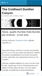 Mobile Screenshot of coldheartdunther.wordpress.com