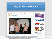 Tablet Screenshot of gelagoela.wordpress.com