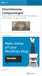 Mobile Screenshot of churchmousec.wordpress.com