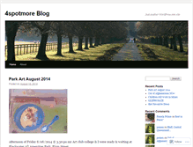 Tablet Screenshot of 4spotmore.wordpress.com