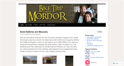 Desktop Screenshot of abiketripworthyofmordor.wordpress.com
