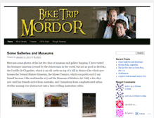 Tablet Screenshot of abiketripworthyofmordor.wordpress.com