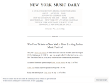 Tablet Screenshot of newyorkmusicdaily.wordpress.com