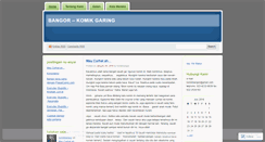 Desktop Screenshot of komikbangor.wordpress.com