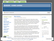 Tablet Screenshot of komikbangor.wordpress.com
