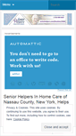Mobile Screenshot of homehealthcarenassaucountyny.wordpress.com